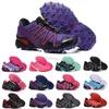 2021 Najnowszy Zapatillas Speedcross 3 4 Buty do biegania Spacer Speed ​​Sport Sneakers III Sportowe wędrówki Rozmiar 40-46 RE0