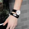 Klassischer Modetrend, handgewebter, mehrschichtiger Herren-Lederarmband-Zubehör-Armreif