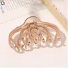 Koreanische Feste Große Haar Krallen Elegante Acryl Haarnadeln Haarspange Krabben Haar Clips Kopfbedeckungen für Frauen Haar Zubehör Großhandel