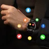 Designer relógio marca relógios de luxo relógio de relógio homens 2021 360 * 360 HD grande tela fitness rastreador moda à prova d'água inteligente para android