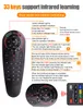 G30S Voice Search Air Mouse 33 Keys Ir Обучение Gyroscope Google Assistant 2.4G USB Smart Remote Control для TV Box X96 Android