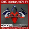 Honda CBR 600 F4 FS için enjeksiyon kalıp gövdesi CC 600F4 600CC 1999-2000 kırmızı mavi beyaz kaporta 54no.27 100% Fit CBR600F4 CBR600 F4 99 00 CBR600FS 1999 2000 OEM PERSERING Kiti