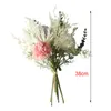 Decorative Flowers & Wreaths INS Artificial Flower Dandelion Eucalyptus Hybrid Bouquet Wedding Green Plant Decoration Home Fake3175