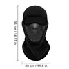 Winter Balaclava Mask Cap Cap Thermal Охлаждающие велосипедные Оголовки MTB Велосипедные На лыжах Теплые Беги Дышащие Полноценные Крышки Маски