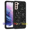 Étuis à paillettes de luxe, étui de protection hybride robuste et complet pour Samsung S21 FE 5G