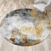 Tapijten Kunst Ronde Tapijt Woonkamer Moderne Mode Slaapkamer Antislip Computer Stoel Vloer Mat Wassen Home Decor Rug