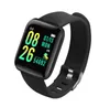 Fitness Tracker ID116 PLUS Smart Bracelet with Heart Rate Smart Blood Pressure Wristband 116 PLUS F0 116Plus