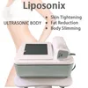 Nyaste bärbara Liposonix -bantningsmaskin 8mm 13mm högintensiv fokuserad ultraljud ansikte lyft hifu liposonix ce/dhl