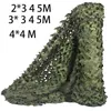 Camo Netting 2x3 3x4 5 4 * 4 Parasole Party Camouflage Net Blinds Ottimo per Parasole Campeggio Tiro Caccia Decorazione esterna Y0706