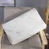 Cuscino Memory Foam in bambù sano Biancheria da letto in fibra traspirante Cuscini per il collo Protezione dal rimbalzo lento Assistenza sanitaria252c