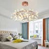 Modern Firefly Lights Chandelier Spotlights LED Aydınlatma Tasarımcısı Ev Oturma Odası Tavan Armatürleri Kolye Lambaları