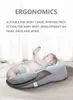 Baby Pillow born Sleeping Support Pillow Concave Soft Cartoon Toddler Cushion Prevent Flat Head Baby Pillows Reflux Bed 211025