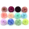 100 sztuk 5 cm jedwabny goździk sztuczny pompom głowa hortensja domu dekoracji ślubnych DIY scrapbooking fałszywych wieńców kwiatów