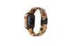 Luksusowy Tortoise Shell Resin Band Smart Pasek Bransoletka dla Apple Watch Series 2 3 4 5 6 7 SE IWATCH 42mm / 44mm