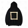 Heren hoodies hip hop mannen streetwear brief hoodie dames designer hooded skateboards hoodys sweatshirt zwart witte kleding