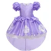 Baby Girl Princessess Dress Up Kids Cosplay Costume Детские Хэллоуин Необычные платья для девочек Свадебные одежды 210329