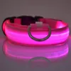 Hundhalsband för hundvalp lysande LED-halsband batteriversion Mode Multi färger för stora medelstora och små ottie