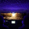 Mini LED de teto de carro Star Night Lights Projetor Sarry Light Auto Interior Atmosphere Ambient Galaxy Lamp Decoração Light USB Plug