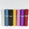 5ml Mini Spray Perfume Travel Aluminum Refillable Empty Cosmetic Container Bottle Atomizer