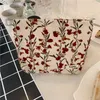 Makeup tas organzier vrouwen cosmetische pouch grote reizen toilettas vintage bloemen schoonheid case details make-up opbergdoos