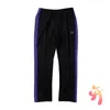 Men's Pants AWGE Needles Sportswear High Quality Butterfly Embroidery Jacket Sweatpants Women's Clothes Casual Suit