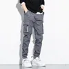 Autumn Black Jogger Men Cargo Pants Outdoor Tactical Military Casual Loose Sweat Cotton Trousers Big Size 8XL 220214