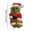 Lalka urocze Boże Narodzenie 20 cm Grinch Pluszowa zabawka dla dzieci Dekoracja domu na świątecznych prezentach Navidad Decor236h