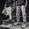 Byxor fitness hip hop män casual byxor streetwear mode black jogger byxor koreanska stil kläder 2021 kläder man y0927