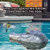 Q2 2.4G Remote Control Crocodile Head, RC Animals, Electric Funny& Scary Toy, Swim in Water, Joke& Trickery, Boy Christmas Kid Birthday Gift, 2-1