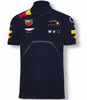 Camiseta Formula World Championship F1 Racing Lapel POLO Manga Curta Team Workwear Masculino e Feminino Summer2250