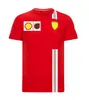 Seizoen 2021 F1 race-T-shirt Formule 1 team fabrieksuniform zomer korte mouw 193 g