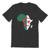 T-shirts T-shirts Heren Algerije Vlag Cripped Inside Africa Print Anime Leuke R345 Classic Promo Tees