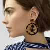 Punk Skeleton Stud Earring For Women Fashion Acetic Acid Big Hip Hop Earrings Trendy Skull Jewelry Gift Clearance Price