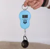 100pcs/lot 40kg /10g Gourd shape Hanging Digital Luggage Scale Weight Balance Mini Pocket Electronic Scales SN5351