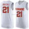 Nikivip Syracuse Orange College # 20 Sherman Douglas Basketball Jersey Tyler Lydon # 21 Marek Dolezaj Mens Cousu Numéro Personnalisé Nom Maillots