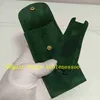 5PCS Top Perpetual Green Watch Cloth Bag Boxes Travel Collection 70mm x 130mm For Use Watches President 126610 116500 116660 11661236y