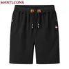 Oversize 7xl 8xl lazer moda fashionshorts respirável masculino casual shorts homens bermudas calças de praia sweatpants 210806