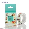 Geschenkpapier PANFELOU 1,5 cm x 10 m Dessert-Cartoon-Aufkleber Randmaskierung Klebelinie Papier Washi Tape DIY Scrapbooking Handkonto