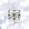 100% подлинные свободные драгоценные камни Moissanite 10CT 10 * 14 мм D Color VVS1 RUD CUT GEMS для ювелирных изделий алмазное кольцо камень