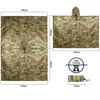 Rain wear man militär ogenomtränglig blixtlås camo regnrock vattentät kappa män kvinnor markis motorcykel poncho6528719