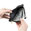 Card Holders Women's Mini Bag Leather Change Purse Woman Coin Ultra-thin Small Ins Fashion Cute Pocket Wallet