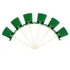 St. Patrick's Day Cake Toppers Irish Carnival Party Decorazione Verde Trifoglio Cappello Cappello Topper Decorazioni Forniture all'ingrosso Wyl BH4651