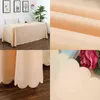 Table Cover Cloth Rectangle for Wedding Party Decoration White cloth Cloths Home el Birthday Event Decors 211103