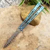 butterfly trainer training knife Basilisk HOM D2 titanium not sharp Crafts Martial arts Collection knvies xmas gift