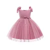 Toddler Girls Tulle Princess Dress 1-5 Ans Enfants Bébé Élégant Mariage Tutu Prom Enfants Communion Soirée Formelle Vêtements De Fête 211027