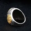 Steel Soldier Dragon And Phoenix Stainless Ring Fashion Men Arrival Unqiue Jewelry Cluster Rings270q