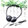 disposable earphones Head wear aviationCable with microphone earphone suited headphones for Laptops,Computers,plant tours,museums,schools,labs