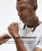 Sanag Bluetooth Sport Headphones,Waterproof Neckband Earphones Sweatproof Earbuds with Noise Cancelling Mic HiFi Bass Stereo Lightweight for Workout,Running,Gym