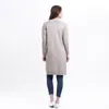 H.SA Spring Cardigans för Kvinnor V Neck Långärmad Stickad slitage Pocket Poncho Femme Koreansk Fashion Jumper Toppkvalitet 210417