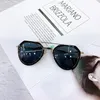 صيف الأطفال Sunglass 2021 Boys Gilrs Polygon Half Metal Frame Half Sunglasses Kids UV Protection Eyeglasses Beach Sunblock A63984523909